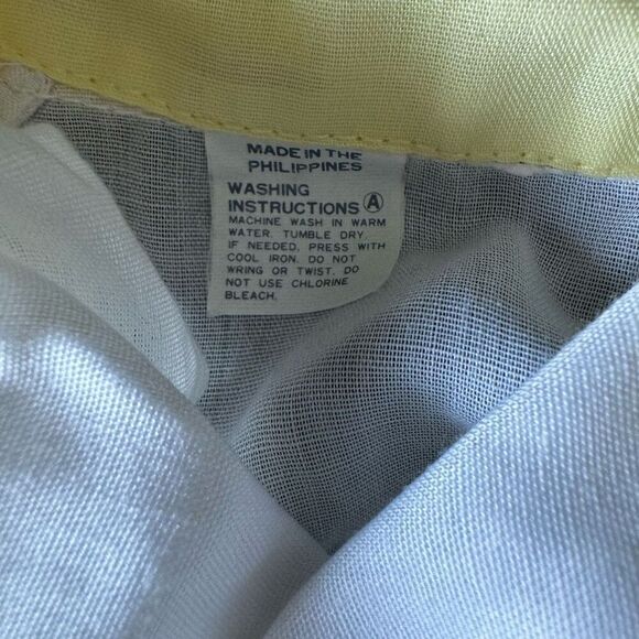 Vintage Baby Embroidered Aviator Peter Pan Collar Top - Picture 3 of 4